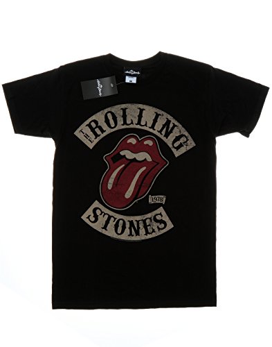 Rolling Stones Tour 78 Mens Blk TS Camiseta, Negro (Black), Medium para Hombre Rolling Stones Tour 78 Mens Blk TS Camiseta, Negro (Black), Medium para Hombre