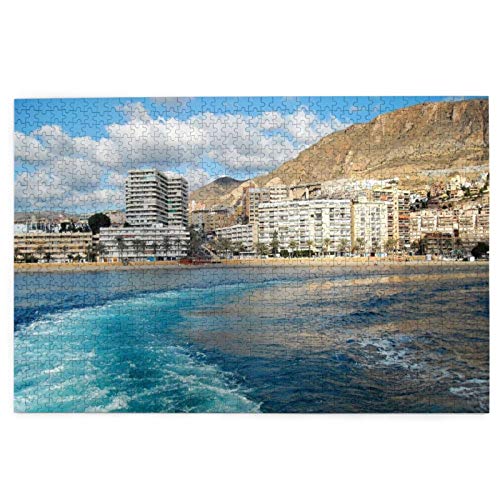 Rompecabezas de 29.5 x 19.7 pulgadas, 1000 piezas grandes de madera, Aguadulce Almería, rompecabezas decorativo con estampado UVPrinted para todas las edades Rompecabezas de 29.5 x 19.7 pulgadas, 1000 piezas grandes de madera, Aguadulce Almería, rompecabezas decorativo con estampado UVPrinted para todas las edades