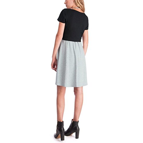 Ropa Embarazadas Vestido Premama Lactancia AIMEE7 Vestido De Lactancia Femenino con Correa Multi Funcional (XXL, Gris) Ropa Embarazadas Vestido Premama Lactancia AIMEE7 Vestido De Lactancia Femenino con Correa Multi Funcional (XXL, Gris)
