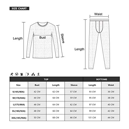 Ropa Interior Térmica Hombre, Camiseta Térmica Hombre Deportes Ropa Interior Funcional Conjuntos Térmicos Termo Invierno Otoño con muy elástica para Running Esquí Montaña Ciclismo Fitness Negro M Ropa Interior Térmica Hombre, Camiseta Térmica Hombre Deportes Ropa Interior Funcional Conjuntos Térmicos Termo Invierno Otoño con muy elástica para Running Esquí Montaña Ciclismo Fitness Negro M