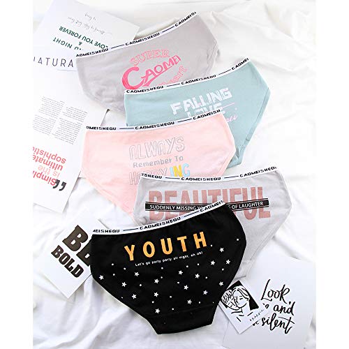 RosaObsta Bragas Bikini Transpirables Braguitas Algodón Suave para 12-15 años niñas Adolescentes Lencerias Hipster RosaObsta Bragas Bikini Transpirables Braguitas Algodón Suave para 12-15 años niñas Adolescentes Lencerias Hipster