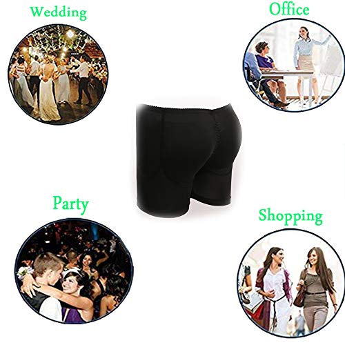 RosinKing - Bragas para cadera y culotas, 4 desmontables, acolchadas, sin costuras, control de glĂșteos RosinKing - Bragas para cadera y culotas, 4 desmontables, acolchadas, sin costuras, control de glĂșteos