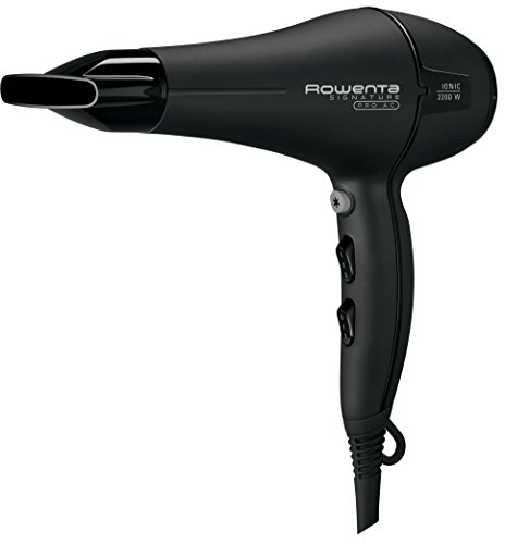 Rowenta Signature Pro Ac CV7810F0 - Secador de pelo de 2200 W con motor AC profesional, sistema iónico, 2 posiciones de velocidad, boquilla concentradora y cable extralargo Rowenta Signature Pro Ac CV7810F0 - Secador de pelo de 2200 W con motor AC profesional, sistema iónico, 2 posiciones de velocidad, boquilla concentradora y cable extralargo