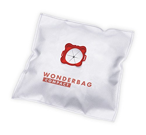 Rowenta Wonderbag Compact WB305120 - Pack de 5 bolsas para aspiradora, universal para aspiradores con una capacidad de 3 L, máx. filtración al 96 % de micropartículas Rowenta Wonderbag Compact WB305120 - Pack de 5 bolsas para aspiradora, universal para aspiradores con una capacidad de 3 L, máx. filtración al 96 % de micropartículas