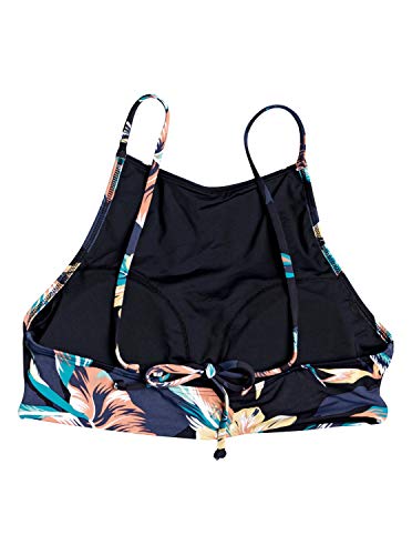 Roxy - Crop Top de Bikini - Mujer - L - Negro Roxy - Crop Top de Bikini - Mujer - L - Negro