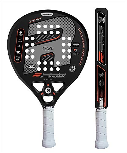 Royal Padel RPRO 2019 - Pala de pÔdel Gama competición con golpeo Dulce, Mucho Control, Potencia y Resistencia. Royal Padel RPRO 2019 - Pala de pÔdel Gama competición con golpeo Dulce, Mucho Control, Potencia y Resistencia.