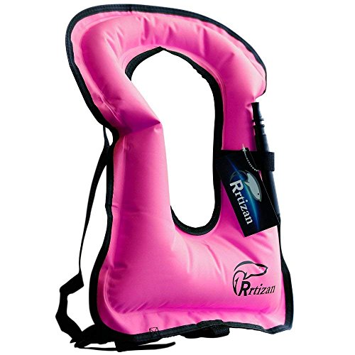 Rrtizan Chaleco de Esnórquel Hinchable Unisex para Buceo, Chaleco de Nadada, Ayuda de la Nadada, Snorkeling, Chaleco de Pesca, Natación Rrtizan Chaleco de Esnórquel Hinchable Unisex para Buceo, Chaleco de Nadada, Ayuda de la Nadada, Snorkeling, Chaleco de Pesca, Natación
