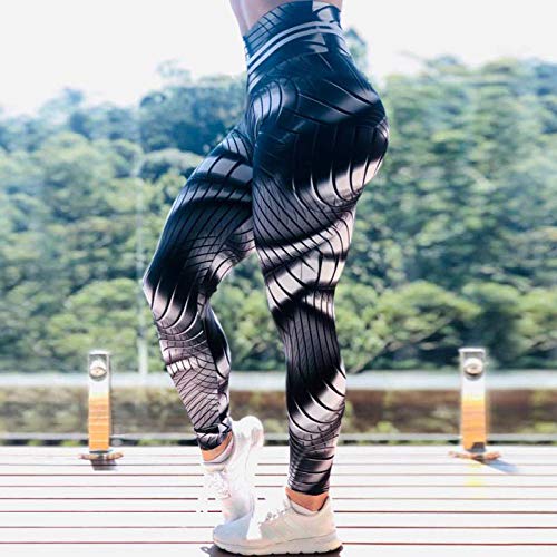 RRUI Medias de Mujer Leggings y Medias Deportivas para Mujer Legging de Yoga con Cintura Alta, Pantalones de Culturismo, glúteos, Leggings