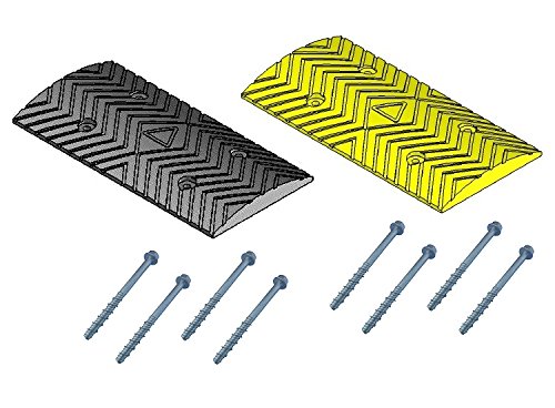 RSB-210MBY Montículos de Velocidad Par Negro y Amarillo Medio Parts 50x25x3.5 cm RSB-210MBY Montículos de Velocidad Par Negro y Amarillo Medio Parts 50x25x3.5 cm