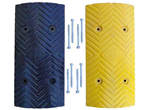 RSB-210MBY Montículos de Velocidad Par Negro y Amarillo Medio Parts 50x25x3.5 cm RSB-210MBY Montículos de Velocidad Par Negro y Amarillo Medio Parts 50x25x3.5 cm