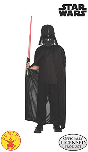 Rubies 1198 - Máscara de Darth Vader y cabo, oficial de Disney Star Wars, one tamaño, para niños Rubies 1198 - Máscara de Darth Vader y cabo, oficial de Disney Star Wars, one tamaño, para niños
