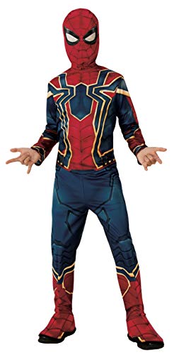 Rubie's Disfraz Avengers Official Iron Spider, Spiderman Classic, Talla M, 5-7 anos, altura 132 cm (700659_M) Rubie's Disfraz Avengers Official Iron Spider, Spiderman Classic, Talla M, 5-7 anos, altura 132 cm (700659_M)