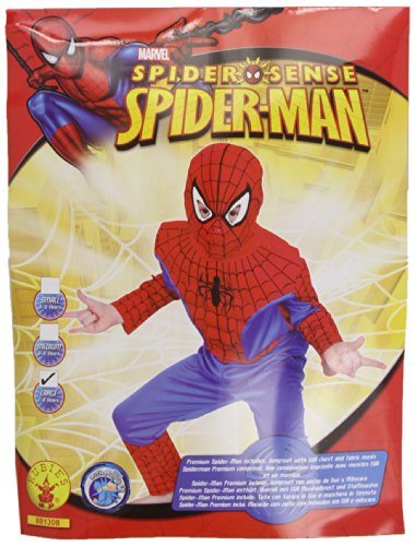 Rubie`s - Disfraz infantil de Spiderman Musculoso De Eva (881308-L) Rubie`s - Disfraz infantil de Spiderman Musculoso De Eva (881308-L)