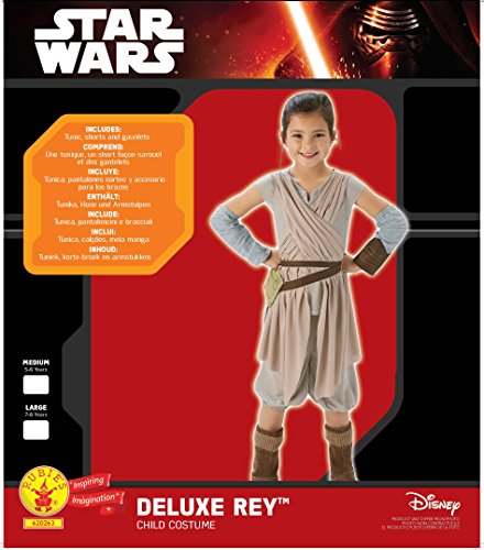 Rubies Star Wars - Disfraz deluxe de Rey para niños, talla 7-8 años 620263-L Rubies Star Wars - Disfraz deluxe de Rey para niños, talla 7-8 años 620263-L