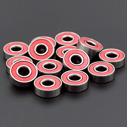 Rueda Acero Rodamiento, 10pcs 608zz Skate Roller Hocker - Alta Velocidad Wearproof Patinaje Acero Patín de Rueda - Precisión en Línea Rodamientos de Monopatín - para Longboard,Patada Escúter,Patines Rueda Acero Rodamiento, 10pcs 608zz Skate Roller Hocker - Alta Velocidad Wearproof Patinaje Acero Patín de Rueda - Precisión en Línea Rodamientos de Monopatín - para Longboard,Patada Escúter,Patines