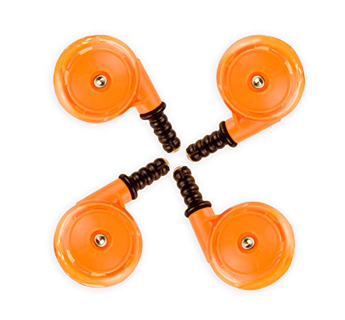 Rueda de repuesto para bebé (4 unidades), color naranja Rueda de repuesto para bebé (4 unidades), color naranja