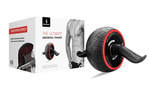 Rueda de Rodillo Auto-retráctil Para Ejercicios Abdominales Nucleares y Entrenamiento con Almohadilla para la Rodilla, Rueda Abdominal para Crujido Abdominal Rueda de Rodillo Auto-retráctil Para Ejercicios Abdominales Nucleares y Entrenamiento con Almohadilla para la Rodilla, Rueda Abdominal para Crujido Abdominal