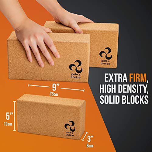 Rueda de Yoga y Yoga Blocks de Corcho - eBook y Corra de Yoga Incluidos | Yoga Accesorios Ultra Resistentes Rueda de Ejercicios y Bloques de Alta Densidad, Mejor Soporte, Natural y Eco- Friendly Rueda de Yoga y Yoga Blocks de Corcho - eBook y Corra de Yoga Incluidos | Yoga Accesorios Ultra Resistentes Rueda de Ejercicios y Bloques de Alta Densidad, Mejor Soporte, Natural y Eco- Friendly