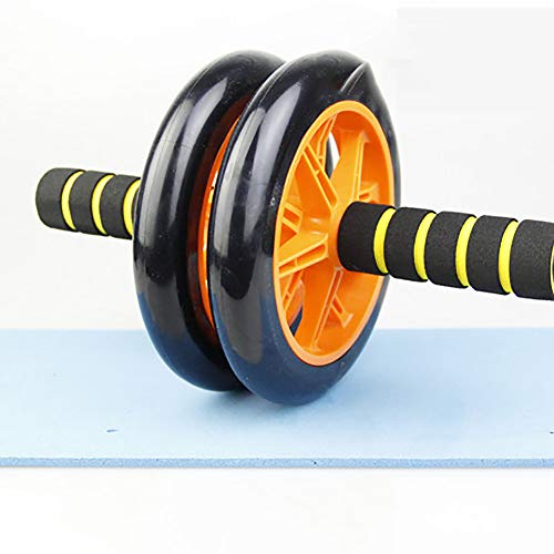 Rueda doble Glide, duradera Abs para ejercicio, entrenador de músculos abdominales antideslizantes, para la parte superior del cuerpo (ABS/pecho, devolución, hombros, brazos). Rueda doble Glide, duradera Abs para ejercicio, entrenador de músculos abdominales antideslizantes, para la parte superior del cuerpo (ABS/pecho, devolución, hombros, brazos).