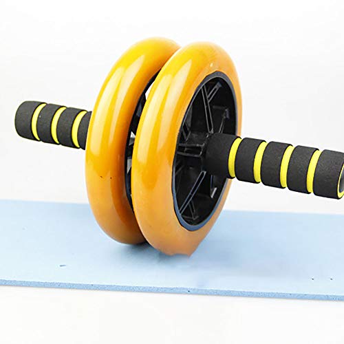 Rueda doble Glide, duradera Abs para ejercicio, entrenador de músculos abdominales antideslizantes, para la parte superior del cuerpo (ABS/pecho, devolución, hombros, brazos). Rueda doble Glide, duradera Abs para ejercicio, entrenador de músculos abdominales antideslizantes, para la parte superior del cuerpo (ABS/pecho, devolución, hombros, brazos).