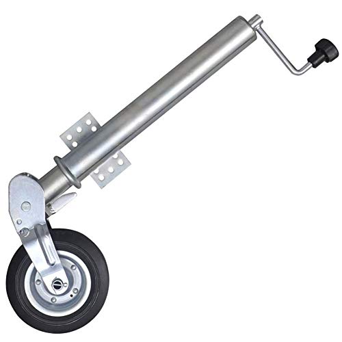 Rueda Jockey de 60 mm de carga pesada para remolques, caravanas y autocaravanas, etc. Carga 400 kg Rueda Jockey de 60 mm de carga pesada para remolques, caravanas y autocaravanas, etc. Carga 400 kg