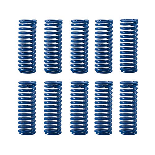 Ruesious Resorte - metal de sección tubular muelle de compresión de matriz del molde helicoidal, 35 x 16 x 9 mm Azul Ruesious Resorte - metal de sección tubular muelle de compresión de matriz del molde helicoidal, 35 x 16 x 9 mm Azul