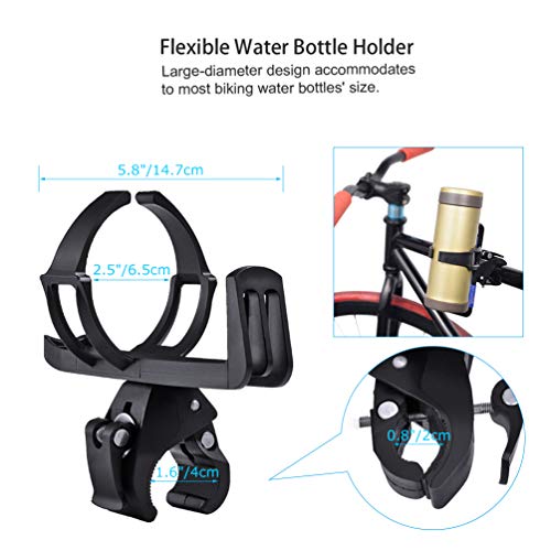 RUNACC Portabidón de Bicicleta Ajustable Portabidón para Bicicleta Botella Jaula Estante Cochecito para MTB (Azul 1pcs) RUNACC Portabidón de Bicicleta Ajustable Portabidón para Bicicleta Botella Jaula Estante Cochecito para MTB (Azul 1pcs)