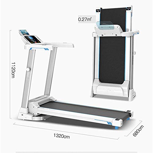 Runningmachine1121 PBJI plegable tTtreadmill, cinta de correr eléctrica Bluetooth, equipo de aptitud casera, amortiguador que absorbe la instalación ultra tranquilo for caminar gratis Runningmachine11