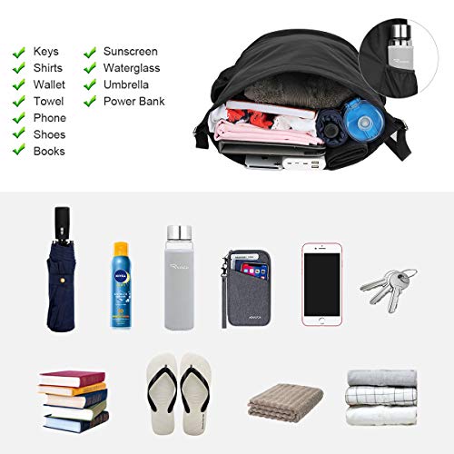 Ryaco Mochila de Cuerda Unisex, Saco de Gimnasia para Deporte Gimnasio Yoga Nadar (Negro & Verde Neón) Ryaco Mochila de Cuerda Unisex, Saco de Gimnasia para Deporte Gimnasio Yoga Nadar (Negro & Verde Neón)