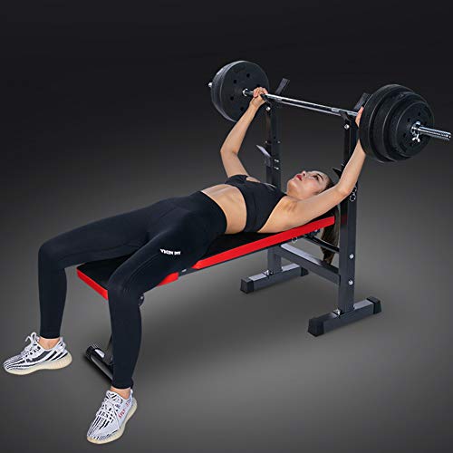 RYSB Banco De Peso,Press De Banca Cama Barbell Banco De Pesas Multifuncion,Sentarse-ups Plegable Ajustable Equipo De Gimnasio En Casa Banco De Pesas Gimnasio A 111x100x32cm(44x39x13inch) RYSB Banco De Peso,Press De Banca Cama Barbell Banco De Pesas Multifuncion,Sentarse-ups Plegable Ajustable Equipo De Gimnasio En Casa Banco De Pesas Gimnasio A 111x100x32cm(44x39x13inch)