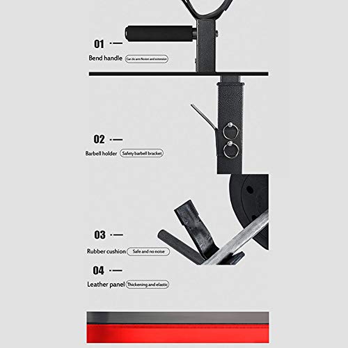 RYSB Banco De Peso,Press De Banca Cama Barbell Banco De Pesas Multifuncion,Sentarse-ups Plegable Ajustable Equipo De Gimnasio En Casa Banco De Pesas Gimnasio A 111x100x32cm(44x39x13inch) RYSB Banco De Peso,Press De Banca Cama Barbell Banco De Pesas Multifuncion,Sentarse-ups Plegable Ajustable Equipo De Gimnasio En Casa Banco De Pesas Gimnasio A 111x100x32cm(44x39x13inch)