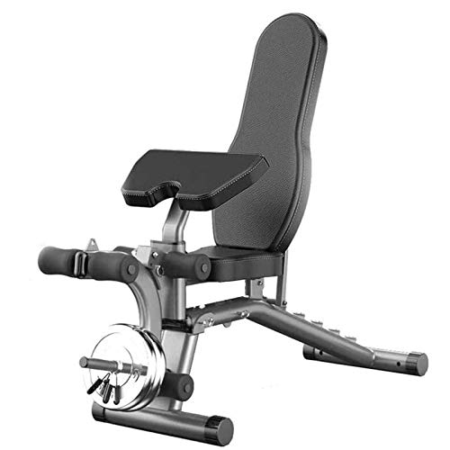 RYSB Taburete Multifunción Dumbbell,Banco De Pesas Ajustable Sentarse-ups Entrenamiento Abdominal Fitness Banco De Ejercicios,Respaldo Ajustable Home Fitness Equipm Negro 178x118x36cm(70x46x14inch) RYSB Taburete Multifunción Dumbbell,Banco De Pesas Ajustable Sentarse-ups Entrenamiento Abdominal Fitness Banco De Ejercicios,Respaldo Ajustable Home Fitness Equipm Negro 178x118x36cm(70x46x14inch)