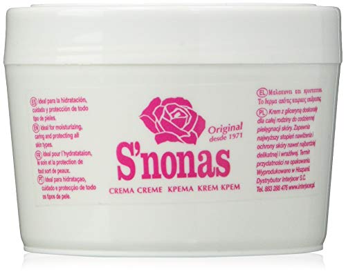 S´Nonas S'Nonas Crema Hidratante Glicerinada Manos, 250 ml, Pack de 1 S´Nonas S'Nonas Crema Hidratante Glicerinada Manos, 250 ml, Pack de 1