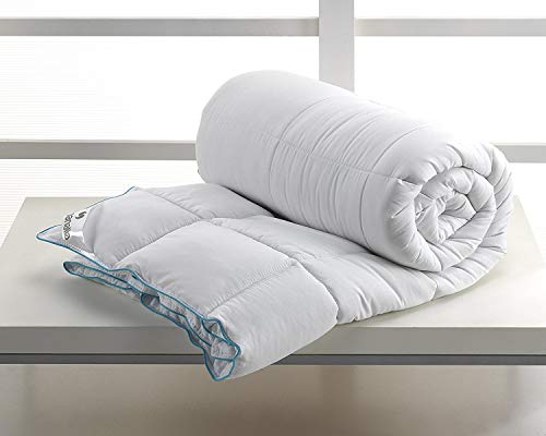 SABANALIA - Edredón nórdico Fibra 400g Xtreme (Varios tamaños Disponibles), Cama de 90 cm - 150 x 220 cm SABANALIA - Edredón nórdico Fibra 400g Xtreme (Varios tamaños Disponibles), Cama de 90 cm - 150 x 220 cm