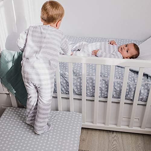 Saco Nórdico con Cremallera y Ajustable evita que se Destapen por la Noche. Funda Nórdica para Cuna Bebé o Cama Incluye Relleno (Gris, MiniCama Ikea 70x160) Saco Nórdico con Cremallera y Ajustable evita que se Destapen por la Noche. Funda Nórdica para Cuna Bebé o Cama Incluye Relleno (Gris, MiniCama Ikea 70x160)
