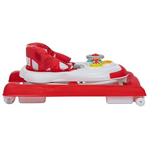 Safety 1st Bolid Andador bebé primeros pasos, 3 alturas regulables, Centro de actividades con 12 melodias, asiento alcochado, Base Antivuelco, color Red Campus Safety 1st Bolid Andador bebé primeros pasos, 3 alturas regulables, Centro de actividades con 12 melodias, asiento alcochado, Base Antivuelco, color Red Campus