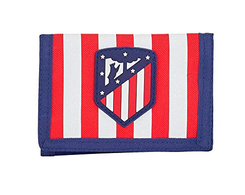 Safta 811958036, Atlético Madrid Billetero-monedero Niños Unisex, varios, 13x10