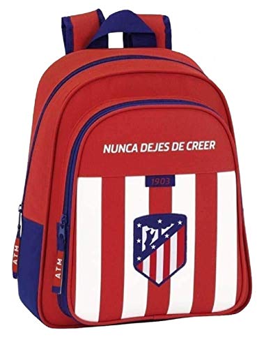 Safta Mochila Atlético De Madrid Oficial Mochila Infantil 280x100x340mm