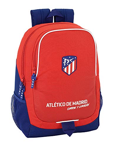 Safta Mochila Escolar Atlético De Madrid "Coraje" Oficial 320x160x440mm