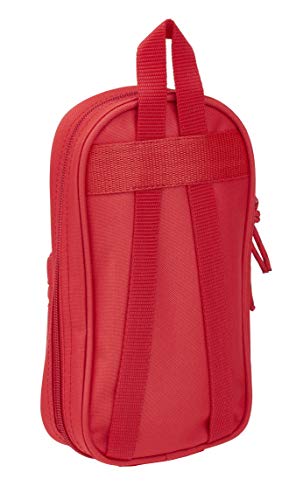 Safta - Plumier Mochila de Sevilla FC Oficial con 4 Estuches y útiles 120x50x230mm Safta - Plumier Mochila de Sevilla FC Oficial con 4 Estuches y útiles 120x50x230mm