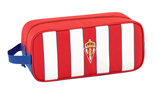 Safta Zapatillero Real Sporting De Gijon Oficial Zapatillero Mediano 340x140x150mm