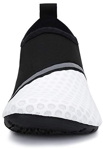 SAGUARO Escarpines Hombre Mujer para Buceo Snorkel Surf Natación Piscina Vela Mares Rocas Río Zapatos para Agua Calzado Playa Zapatillas Deportes Acuáticos(030 Blanc, 40/41 EU) SAGUARO Escarpines Hombre Mujer para Buceo Snorkel Surf Natación Piscina Vela Mares Rocas Río Zapatos para Agua Calzado Playa Zapatillas Deportes Acuáticos(030 Blanc, 40/41 EU)
