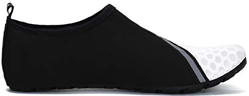 SAGUARO Escarpines Hombre Mujer para Buceo Snorkel Surf Natación Piscina Vela Mares Rocas Río Zapatos para Agua Calzado Playa Zapatillas Deportes Acuáticos(030 Blanc, 40/41 EU) SAGUARO Escarpines Hombre Mujer para Buceo Snorkel Surf Natación Piscina Vela Mares Rocas Río Zapatos para Agua Calzado Playa Zapatillas Deportes Acuáticos(030 Blanc, 40/41 EU)