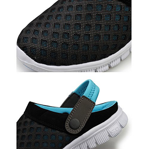 SAGUARO Unisex Respirable de la Red del Acoplamiento Zapatillas de Playa Ahueca hacia Fuera Las Sandalias,Azul 44 SAGUARO Unisex Respirable de la Red del Acoplamiento Zapatillas de Playa Ahueca hacia Fuera Las Sandalias,Azul 44