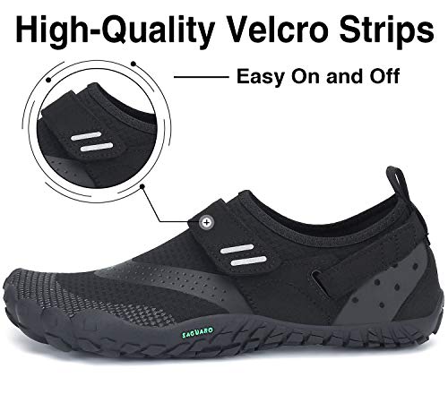 SAGUARO Zapatillas Minimalistas Hombre Zapatillas Barefoot Running Mujer Antideslizante Five Fingers Zapatillas Minimalistas Trail Negro Noche 41 EU SAGUARO Zapatillas Minimalistas Hombre Zapatillas Barefoot Running Mujer Antideslizante Five Fingers Zapatillas Minimalistas Trail Negro Noche 41 EU