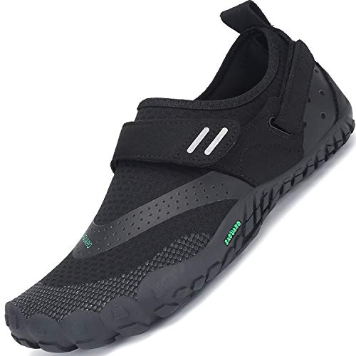 SAGUARO Zapatillas Minimalistas Hombre Zapatillas Barefoot Running Mujer Antideslizante Five Fingers Zapatillas Minimalistas Trail Negro Noche 41 EU SAGUARO Zapatillas Minimalistas Hombre Zapatillas Barefoot Running Mujer Antideslizante Five Fingers Zapatillas Minimalistas Trail Negro Noche 41 EU