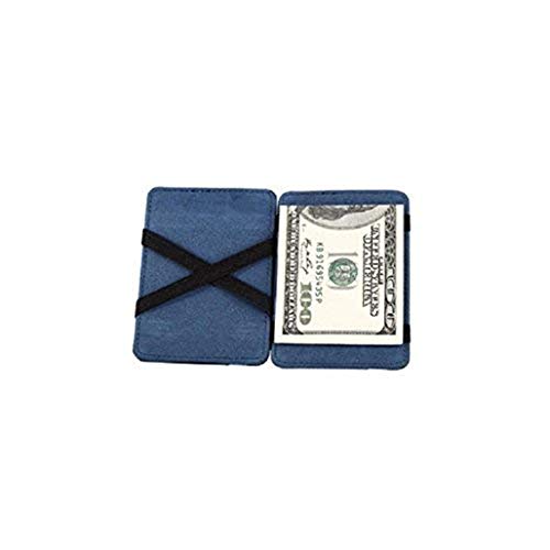 Saisiyiky Mini Carteras monedero Grind neutral Magia monedero Bifold Billetera de cuero Purse Card (Azul) Saisiyiky Mini Carteras monedero Grind neutral Magia monedero Bifold Billetera de cuero Purse Card (Azul)