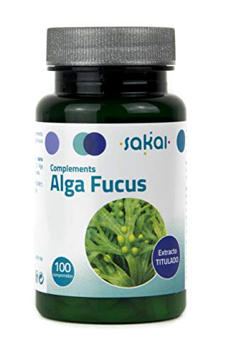 Sakai –Alga Fucus – El complemento para el control de tu figura- Acelera el metabolismo, aumenta la quema de calorías, sacia el apetito – Protector y antibacteriano - Extracto titulado en yodo Sakai –Alga Fucus – El complemento para el control de tu figura- Acelera el metabolismo, aumenta la quema de calorías, sacia el apetito – Protector y antibacteriano - Extracto titulado en yodo