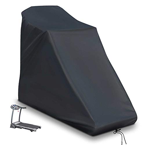 Saking Funda para cinta de correr con cordón para el hogar, ajuste universal, no plegable, 198 cm de largo x 94 cm de ancho x 157 cm de alto. Saking Funda para cinta de correr con cordón para el hogar, ajuste universal, no plegable, 198 cm de largo x 94 cm de ancho x 157 cm de alto.