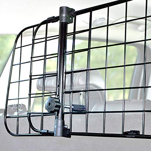 Sakura SS5259 - Rejilla para Perros, Apoyo Para la Cabeza Rejilla, Ancho ajustable de 106 cm a 145 cm Sakura SS5259 - Rejilla para Perros, Apoyo Para la Cabeza Rejilla, Ancho ajustable de 106 cm a 145 cm